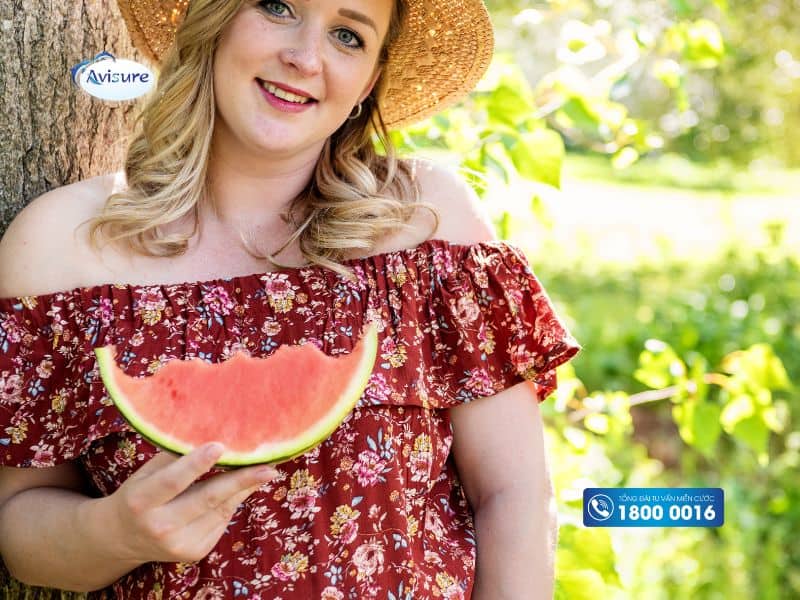 Cách ăn dưa hấu an toàn cho bà bầu